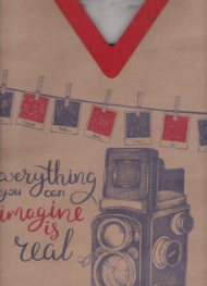 بگ کرافت سایز سه لوتوس - GIFT Bag