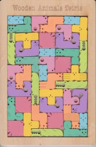 تتریس حیوانات چوبی