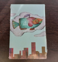 دفتر رقعی سری بامدادان جلد سخت سلفون