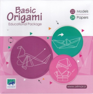 بسته اوریگامی مقدماتی - Basic Origami (سه بعدی رنگی - رده سنی 6 سال به بالا)