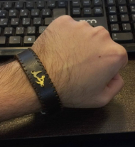 دستبندهای بافت و چرم برنج چوبسا