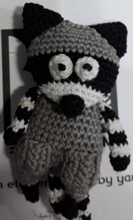 سنجاق سینه راکون