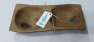 ظرف چوبی دو قسمتی کد 12 (چوب گردو)