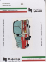 استیکر اتوبوس ایران پیما