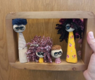 قاب خانواده 4 نفره (2بزرگ 2 کوجک) A21