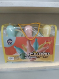 بولینگ و حلقه پرتاب کیفی بزرگ لبخند