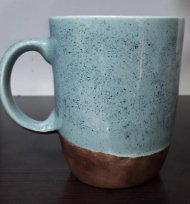 ماگ دو رنگ طرح چوب H100