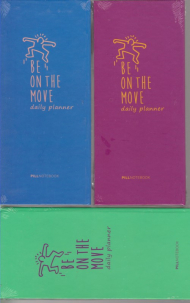 پلنر روزانه پالتویی جلدسخت (بنفش-آبی-سبز)