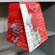 ساک دستی ایرانی کف پهن سایز 6 - سایز (30×24×0.5)