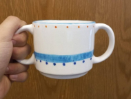 ماگ دو دسته سایز کوچک