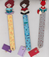 بوک مارک چوبی ملیکا