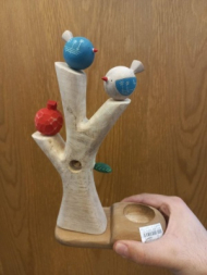 جاشمعی درخت ساده و پرنده و انار e2