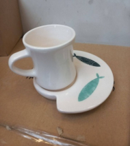 چایخوری ماهی کشیده کمر باریک