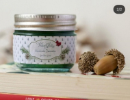 شمع اسانس کاج (طرح 1) ولنت گالری