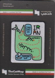 مگنت نقشه ایران