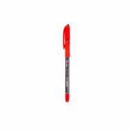 خودکار 0.7 قرمز بدنه دودی گریپ دار پارسیکار - PARSIKAR OIL GEL PEN NO: JM109