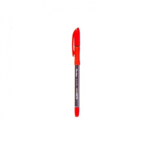 خودکار 0.7 قرمز بدنه دودی گریپ دار پارسیکار - PARSIKAR OIL GEL PEN NO: JM109