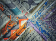 پارچه کادویی گوشه