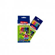 مداد 12 رنگ ته صدفی پارسیکار - PARSIKAT COLOUREO PENCILS NO: JM880-12