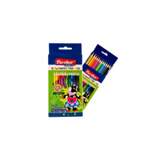 مداد 12 رنگ ته صدفی پارسیکار - PARSIKAT COLOUREO PENCILS NO: JM880-12