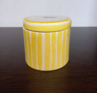 قندان راه راه زرد