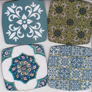 زیر لیوانی سنتی رهام