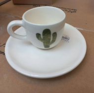 قهوه خوری کاکتوس نعلبکی گرد 1913