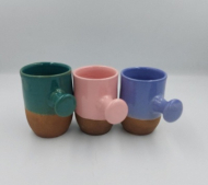 لیوان دسته گرد