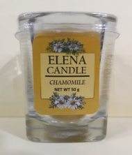 شمع عطری با رایحه شکوفه بابونه 50 گرمی