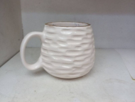 ماگ نقطه رنگ طلاکاری