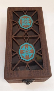 جعبه ارکیده 20×10 درب شیشه ای