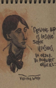 دفتر یادداشت نویسندگان ویرجینیا وولف