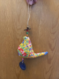 آویز چشم نظر مرغ آمین بزرگ