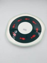 بشقاب ماهی دورآبی نفتی