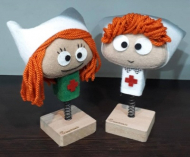 عروسک فنری شاغل