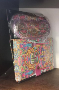 پک کلاسور a5 + زیردستی + جامدادی پوپک