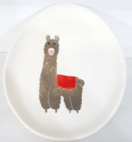 پیش دستی لاما بادامی