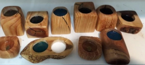 جاشمعی چوبی کد 1