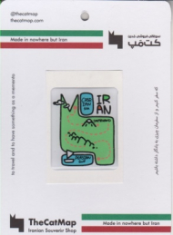 استیکر نقشه ایران