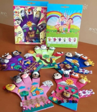 دستکش عروسکی قصه گو مامانی پری