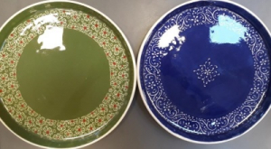 بشقاب گرد لبه دار 25سانتی