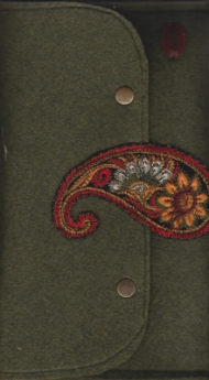 کیف پول اپلیکه دوزی