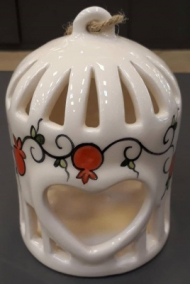 جاشمعی قفس آویز طرح دار