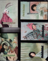 دفترچه یادداشت آلیس در سرزمین عجایب (جیبی) - Alice in Wonderland