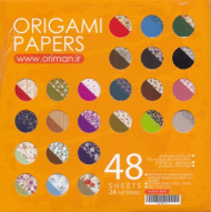 کاغذ اوریگامی - نقوش گلدار