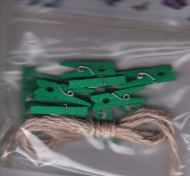 گیره چوبی متوسط (کنف 1/5)