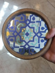 قاب آینه قطر 20