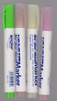 ماژیک علامت گذار 4 رنگ صدف