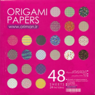 کاغذ اوریگامی - نقوش فانتزی