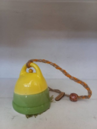 آویز زنگوله سفالی